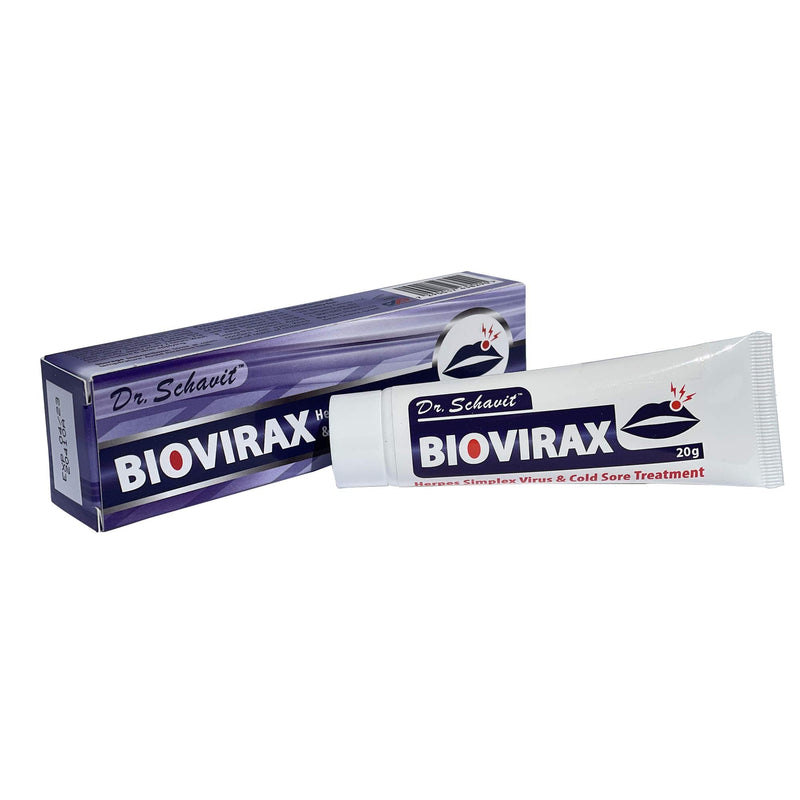 [Australia] - BioVirax Cold Sore Treatment – Natural Healing Cream, Prevent Spread of Cold Sores – Home Remedy, Easy Application 20 mg 