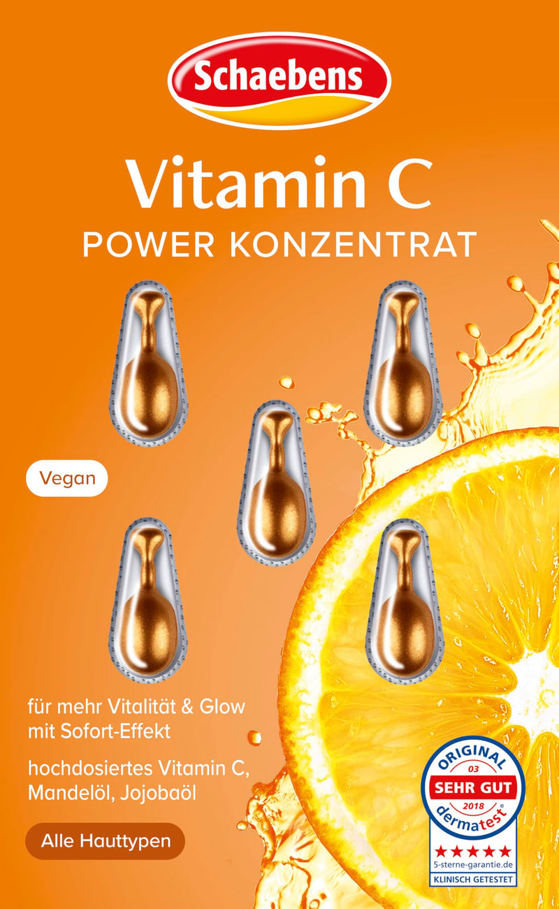 Schaebens 3 x Concentrate Vitamin C, (3 x 5 pcs)