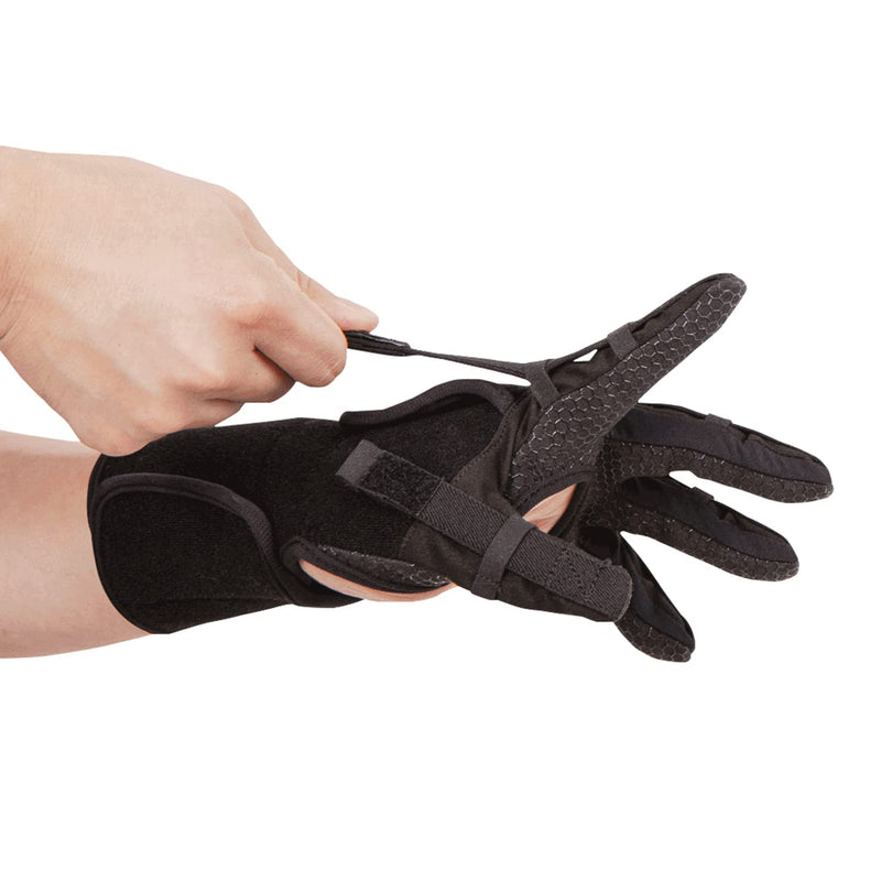 NEOFECT Extender Plus Medium Left, Hand Brace for Stroke Patients, Stroke hand therapy Equipment, Stroke Recovery Equipment, Finger rehabilitation glove Medium (Pack of 1)