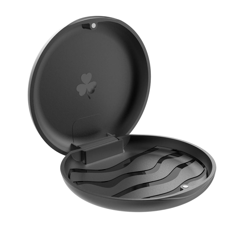 [Australia] - Retainer Cases,Solid Orthodontic Retainer Case (Black) Black 