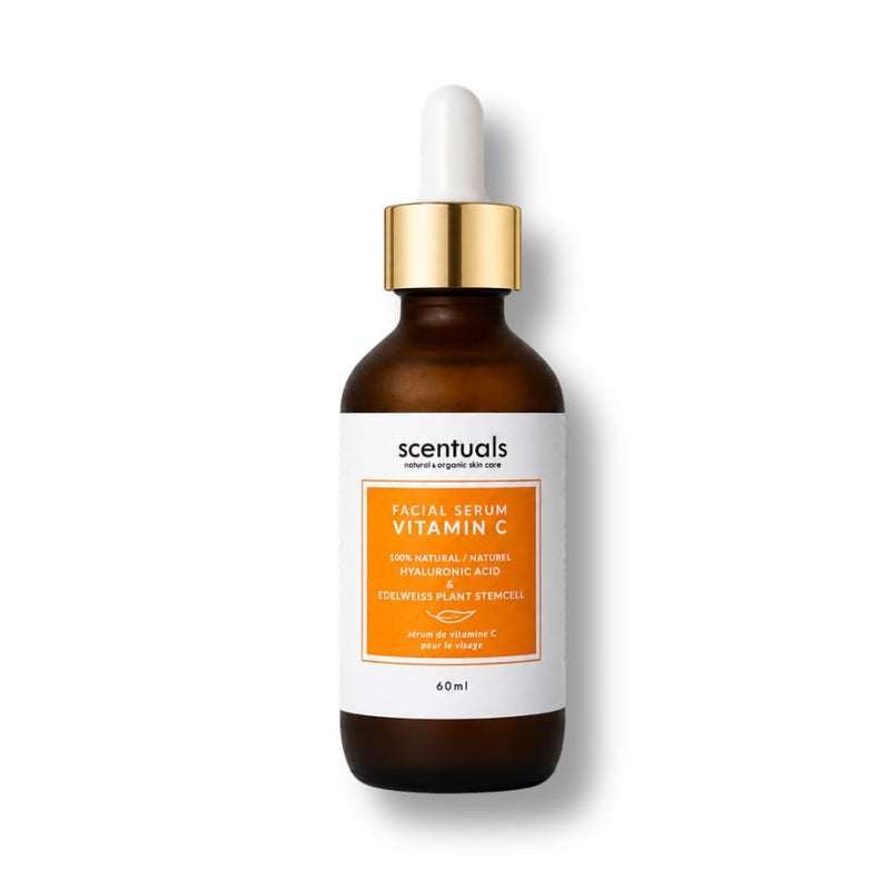 Scentuals Vitamin C Serum for Face, Brightening Serum, Reduce Look of Fine Lines & Wrinkles, Water-Based 2 fl.oz|60 ml