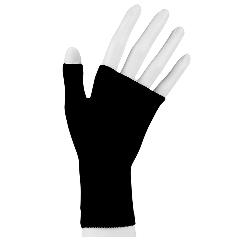Juzo Basic 4411ad 20-30mmhg Knee-High Closed Toe Compression Stocking,Black,L Right