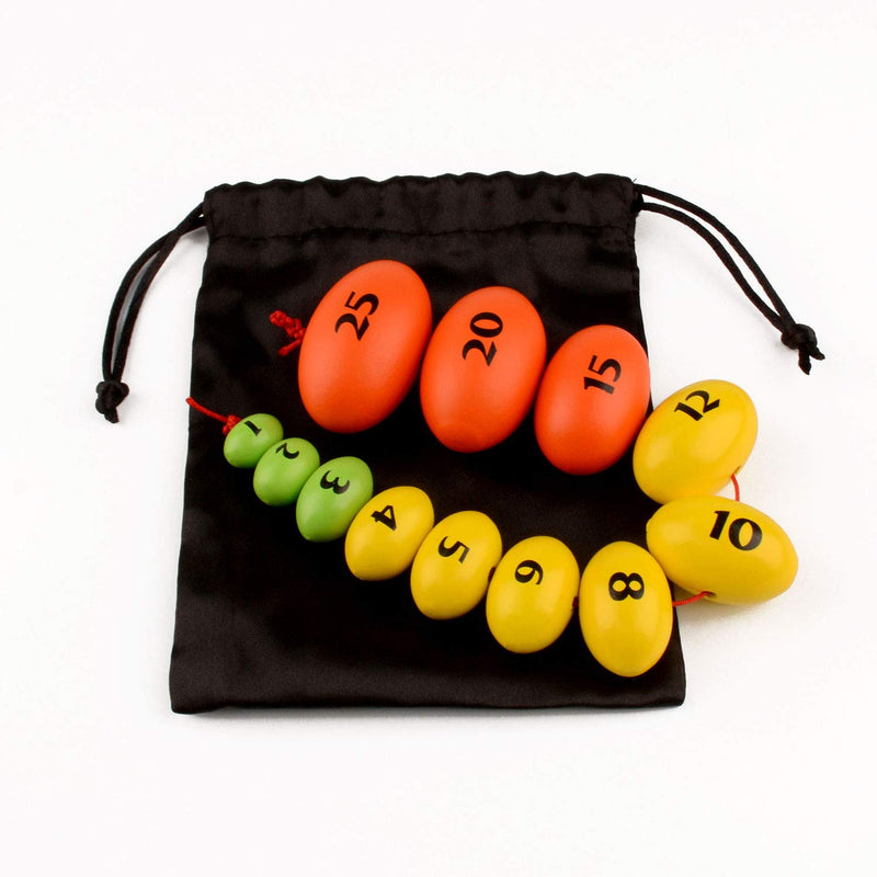 [Australia] - Medarchitect Wooden Prader Orchidometer, Prader Balls, Endocrine Rosary for Measuring Testis Scale in Clinic/Hospital for Endocrinologist and Pediatrician 