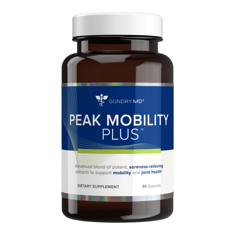 Peak Mobility Plus Advanced Joint and Flexibility Support Formula, 60 Count | Support Flexibility and Range of Motion, 3 Capsules Daily, Sugar & Artificial Sweetener Free, Antixodants & Polyphenols