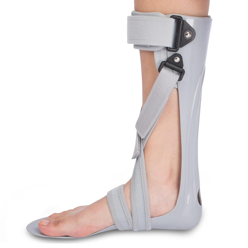 [Australia] - Medical AFO Foot Drop Brace Ankle Foot Orthosis - AFO Drop Foot Orthosis for Men & Women Stroke, MS, Hemiplegia Foot Drop, assist Walking Easier and Better (Large, Left) Large 