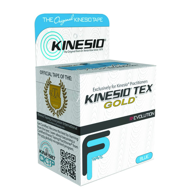 [Australia] - Kinesio "Tape, Tex Gold Fp, 2"" X 5.5 Yds, Blue, 6 Rolls 