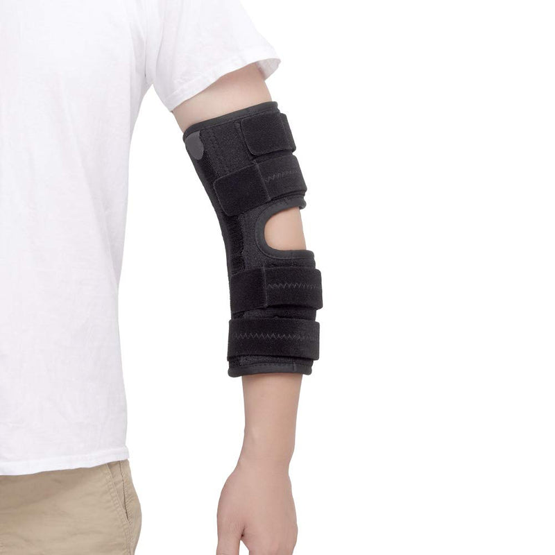 [Australia] - Elbow Brace for Ulnar Nerve Entrapment, Cubital Tunnel Brace for Sleeping, Adjustable Elbow Immobilizer for Tendonitis, Arthritis and Pain Relief, Elbow Stabilizer Brace for Men and Women(S/M) S/M 