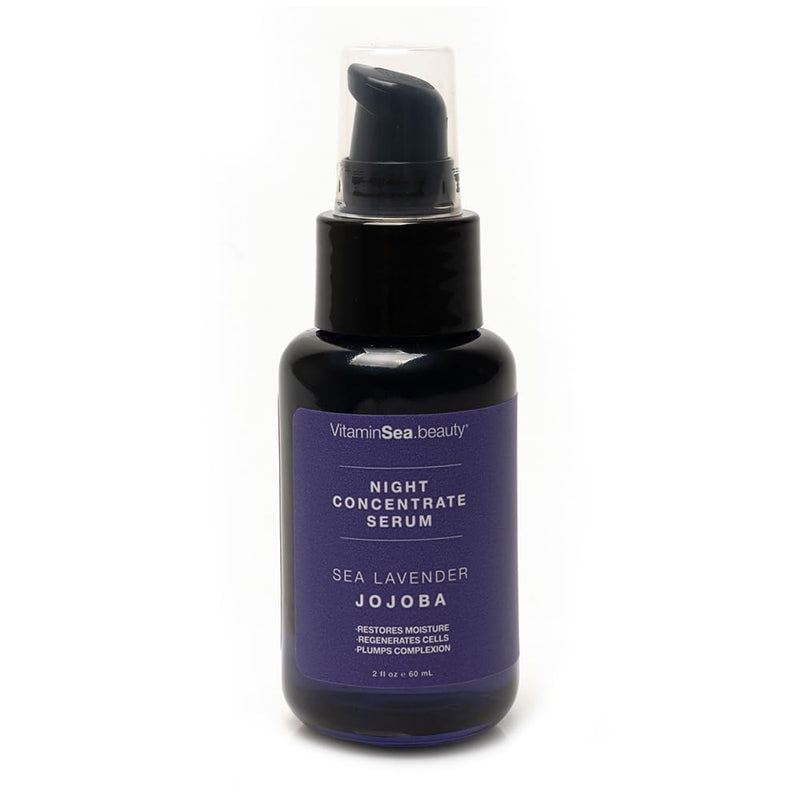 Night Concentrate Serum with Sea Lavender and Jojoba by Vitamins and Sea beauty