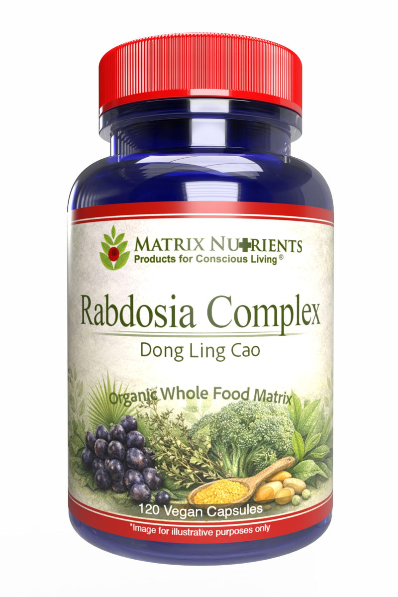 RABDOSIA Complex - Highly Potent Antioxidant for Maximum Cell Protection! - 100% Natural Ingredients: Rabdosia Extract, Green Tea, Resveratrol, Rutin - Vegan Capsules (120ct) 120ct