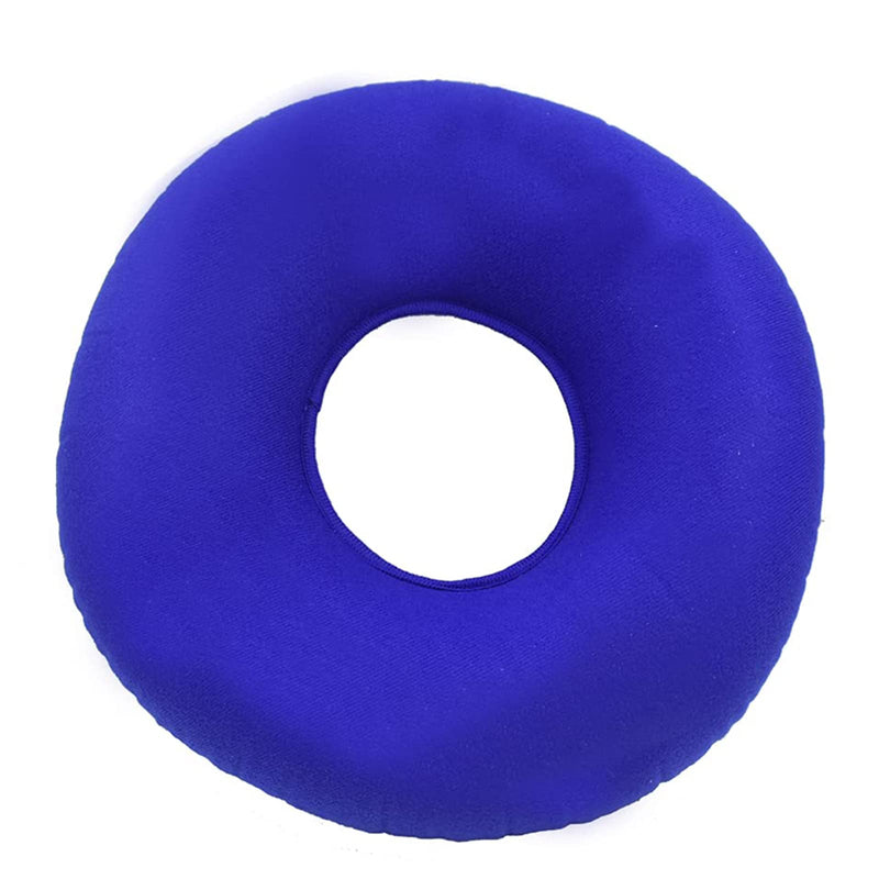[Australia] - Inflatable Ring Cushion,Hemorrhoid Seat Cushion, Round Donut Pillow for Tailbone Pain, Round Wheelchairs Cushion, Hemorrhoid Pillow for Home, Car or Office Chair, No Inflatable Tube Blue 