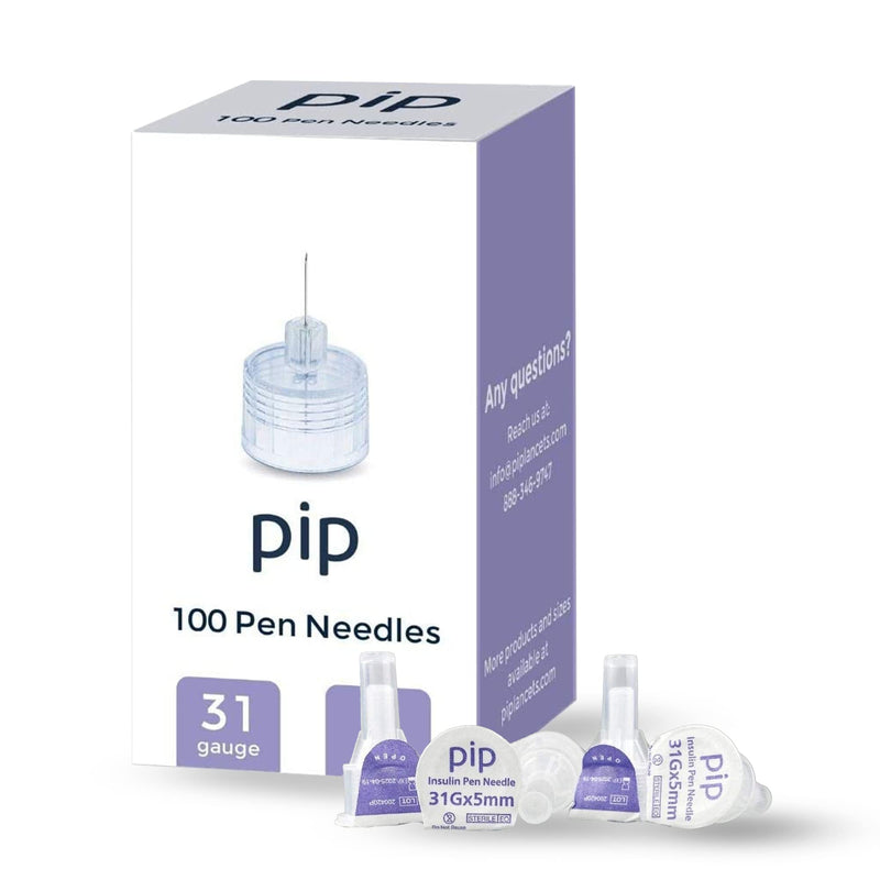 [Australia] - Pip Insulin Pen Needles (31G 5mm) 100 Pieces 