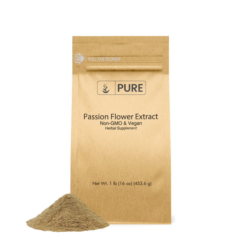 [Australia] - Pure Original Ingredients Passion Flower Extract (1lb) Pure and Natural, Non-GMO, Gluten-Free 