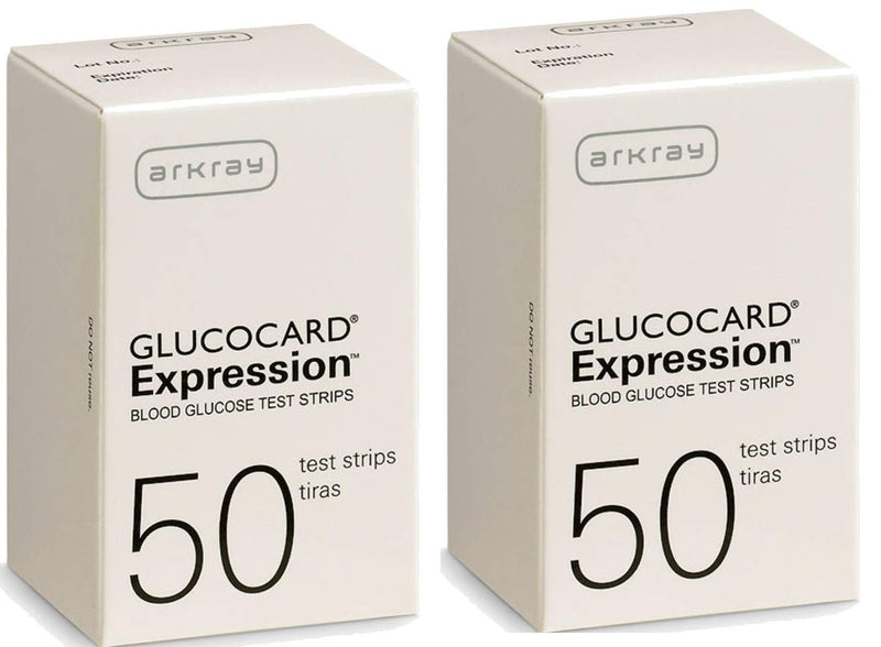 [Australia] - Glucocard Arkray Expression 100 Test Strips 