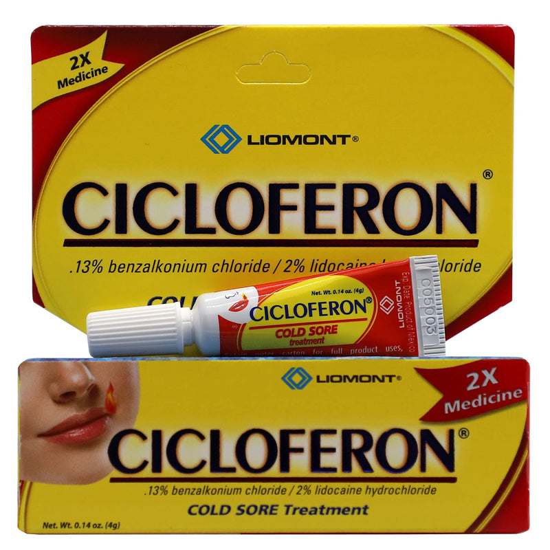 [Australia] - Cold Sore Treatment Gel, Clear, 1 Tube of 0.14 Oz (Pack of 1) 