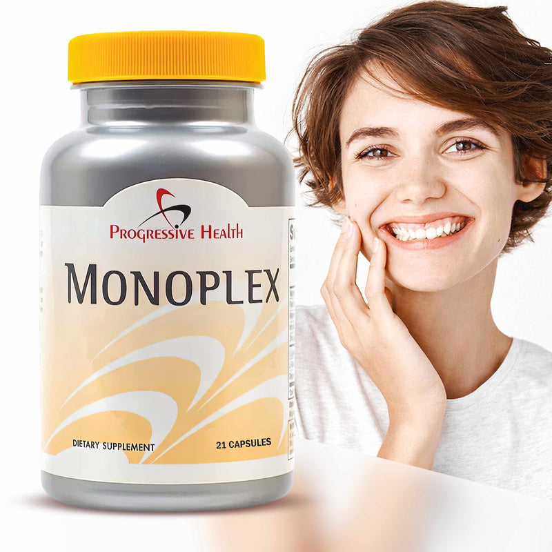 Get Rid of Canker Sores - Mouth Ulcer Treatment - Monoplex Canker Sore Relief Pills Include These Supplements to Help Cankers on The Side of Your Tongue and Lips: Vitamin B12, Folate, L-Lysine, DGL 7 Day Supply