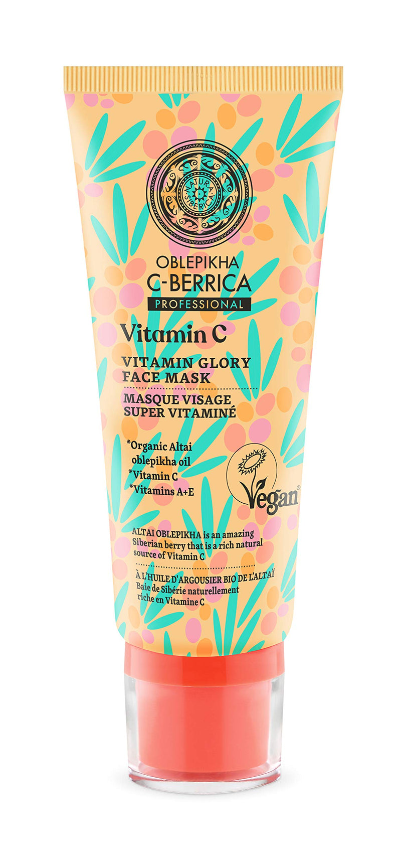 Natura Siberica C-Berrica Vitamin Glory Natural Face Mask 3.38 fl oz