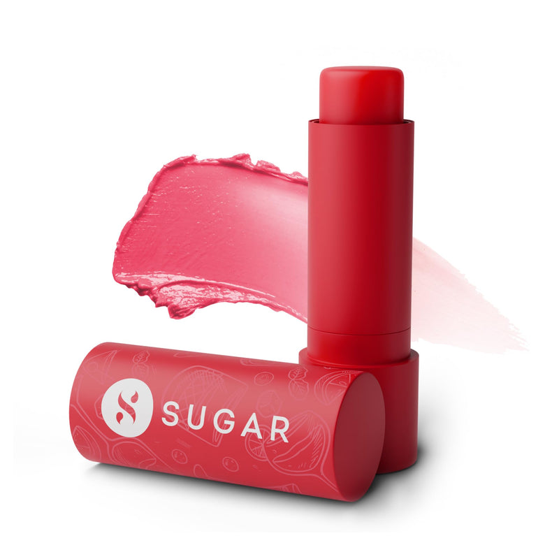SUGAR Cosmetics Tipsy Lip Balm with Vitamin E, Shea Butter & Jojoba Oil | Hydrating Lip Balm with SPF | 4.5g – 02 Cosmopolitan