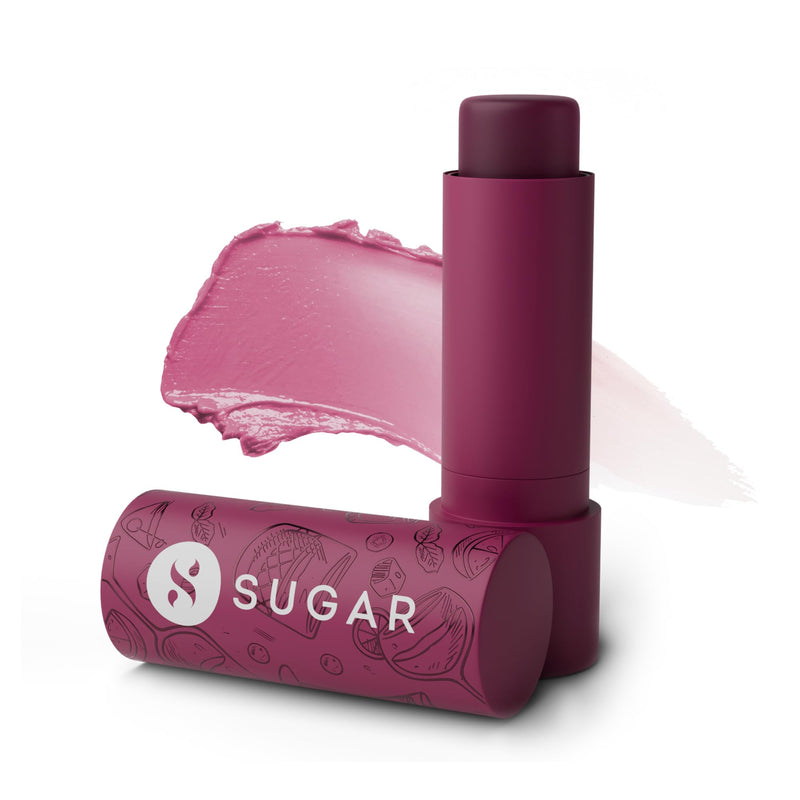 SUGAR Cosmetics Tipsy Lip Balm For Dry & Chapped Lips With Vitamin E, Shea Butter and Jojoba Oil | Lip Protection & Nourishment | LipBalm with SPF | 4.5gm – 07 Bramble