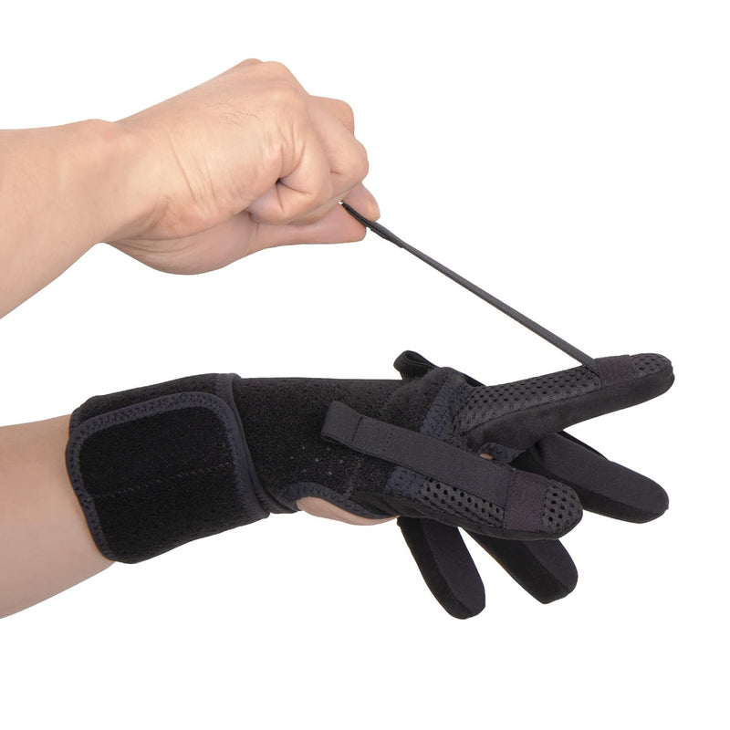 Neofect Finger Splint - Finger Training & Rehab Orthotics, Minimizes Spasticity, Stretch & Functional Grasp, Prevents Stiffness for Stroke, TBI, Increased Muscle Tone, Hemiplegia (Medium Right) Medium (Pack of 1)