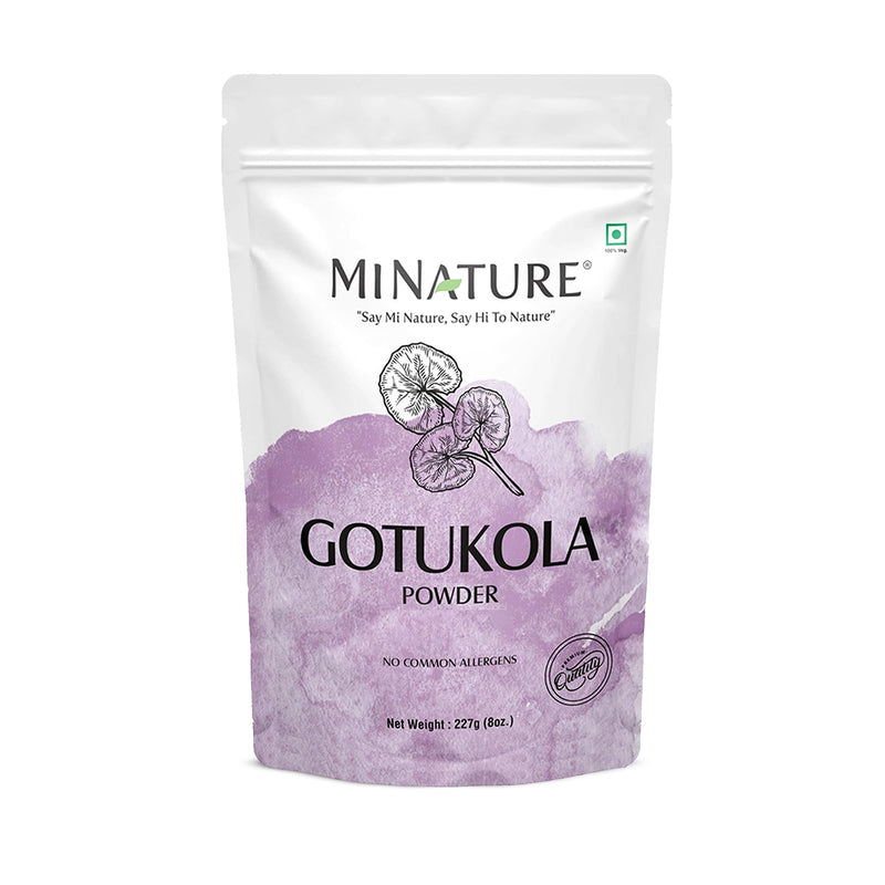 [Australia] - minature Gotu Kola Powder (227g)(8Oz) | 100% Natural Centella Asiatica for Wellness & Skincare| Herbal Powder for Tea, Smoothies & Face Packs 