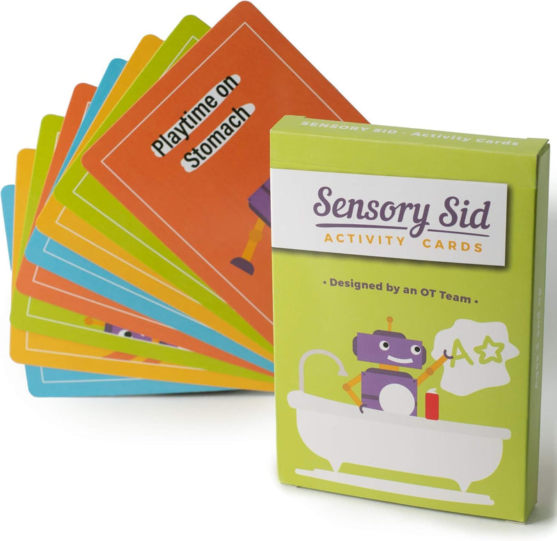 [Australia] - Activity Cards for Kids – Autism Support & Sensory Processing Disorder Tools – ADHD Games and Therapy Activities – Occupational Therapy Tools and Brain Break Activities English 