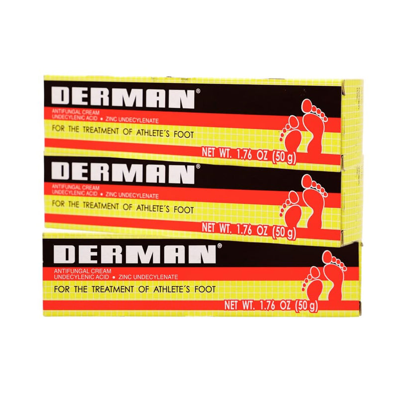[Australia] - Derman Cream for the Treatment of Athlete's Foot, 1.76 Ounce (Pack of 3) 
