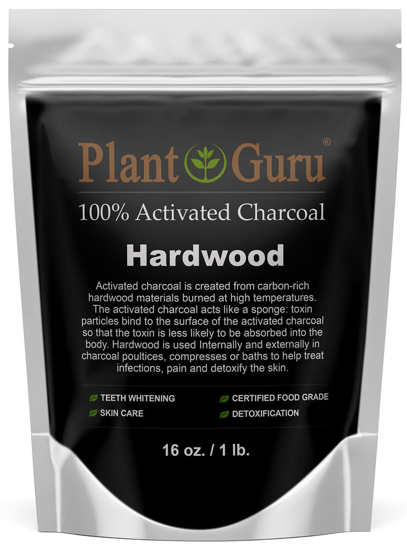 [Australia] - Activated Charcoal Powder 1 lb. Hardwood - Food Grade Kosher Non-GMO - Teeth Whitening, Facial Mask and Soap Making. Promotes Natural Detoxification and Helps Digestion 