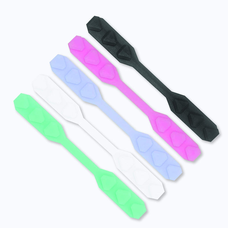 [Australia] - MASKT-EXT iMask Extender Straps by Adjustable Silicone Mask Extender Straps- Multiple Anti-Slip Hook Buckles, 10-Pack 