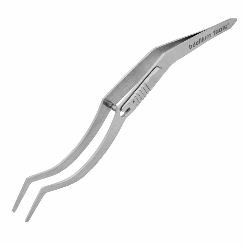 Bdellium Tools Professional Makeup Brush Special FX Series - Ergonomic Tweezer with Lock