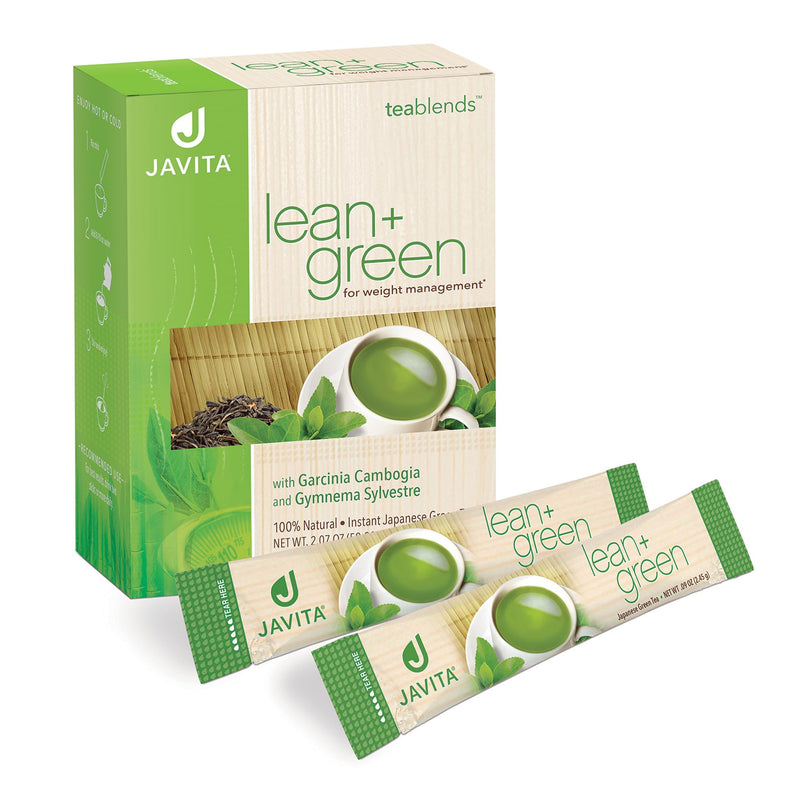 [Australia] - Lean + Green, Premium, 100% Japanese Green Tea, Garcinia Cambogia (as Super Citrimax) & Gymnema Sylvestre, for Weight Management, Appetite Control 24 ct, Javita 24 Count (Pack of 1) 