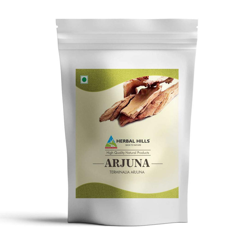 [Australia] - HERBAL HILLS Arjuna Bark Powder (Terminalia Arjuna) | 16 Oz (454 GMS) | Standardized Extract Wellness and Health Supplements 