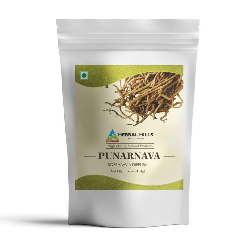 [Australia] - HERBAL HILLS Punarnava Roots Powder (Boerhavia Diffusa) | 16 Oz (454 GMS) | Natural Health Supplements Herbal Powder 