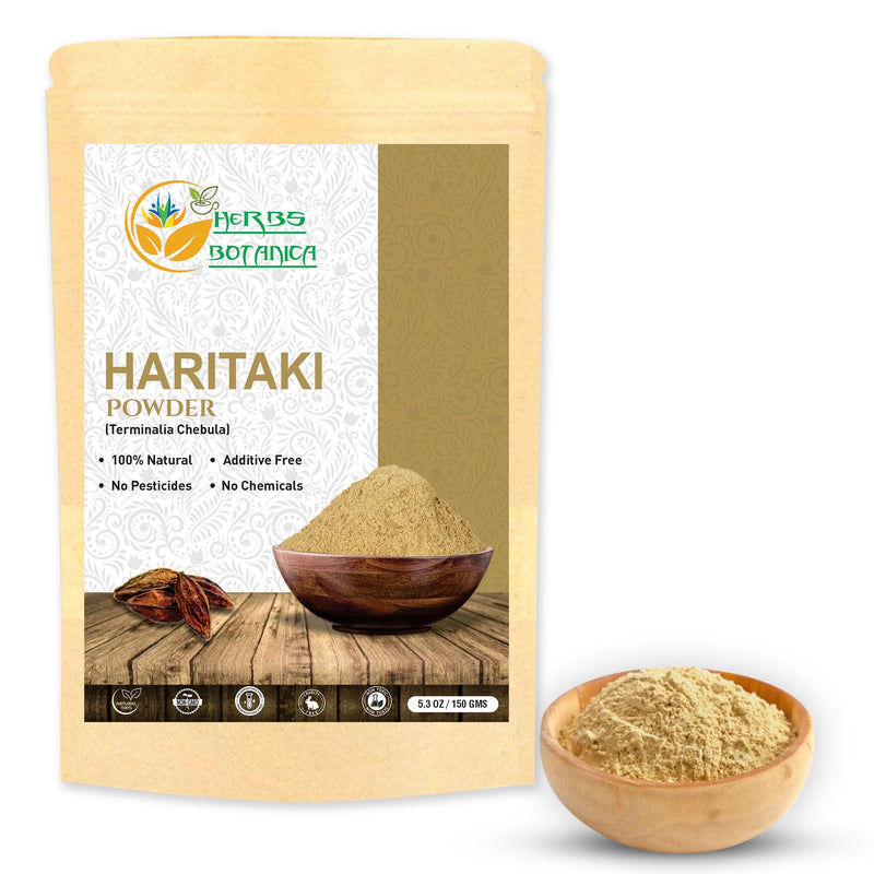 [Australia] - Haritaki Powder 100% Pure & Natural Terminalia Chebula Powder for Herbal Use ‚Äì Finely Ground Ayurvedic Triphala Herb for DIY Wellness & Beauty 5.3 oz Resealable Pack 