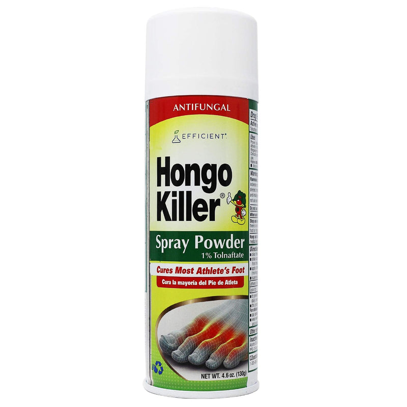 HONGO KILLER Antifungal Foot Spray Powder, 4.6 Ounce (Pack of 1) 4.6 Ounce (Pack of 1)