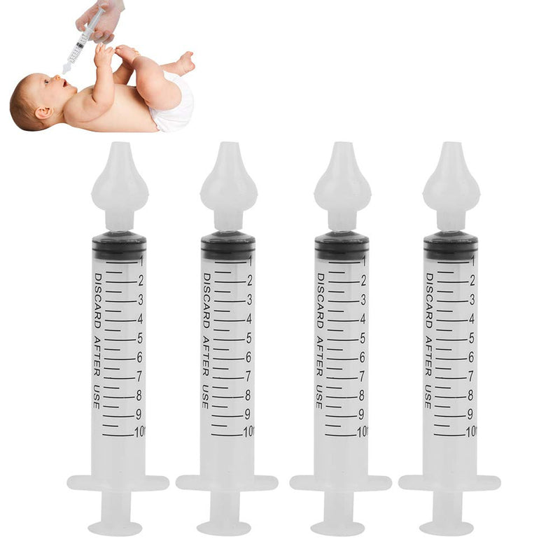 [Australia] - Baby Nasal Aspirator, 2 Box Professional Syringe Baby Nasal Irrigator Infant Nose Cleaner Rinsing Device with Cleanable and Reusable Silicone Nasal Suction Tip 