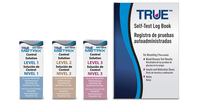 [Australia] - TRUE METRIX® Control Solution Bundle Level 1, Level 2 and Level 3 solutions + TRUEplus® Log Book 