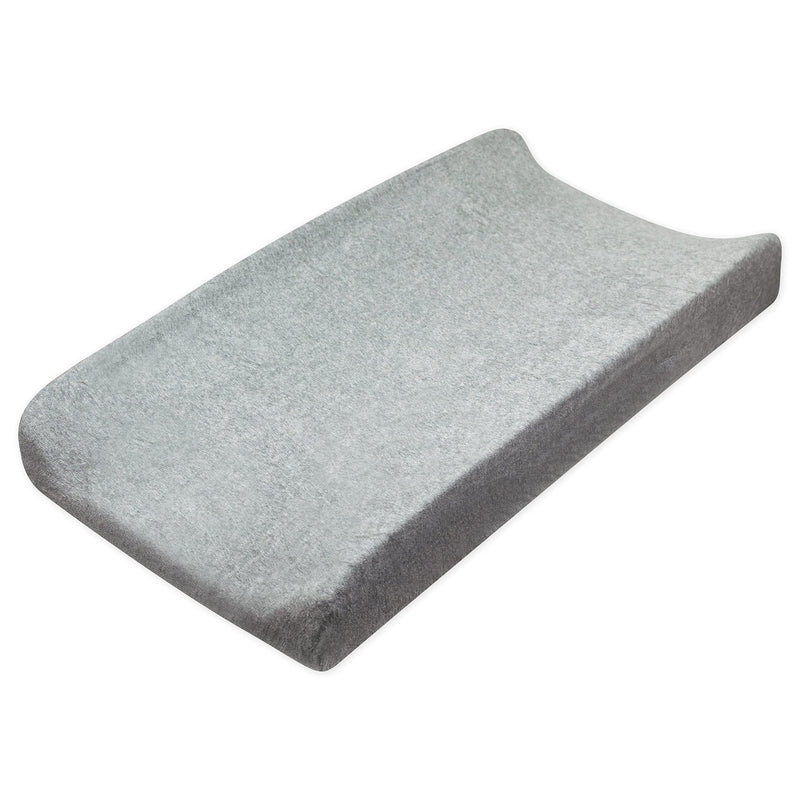 [Australia] - HonestBaby unisex baby Organic Cotton Changing Pad Cover and Toddler Sleepers, Gray Heather, One Size US 
