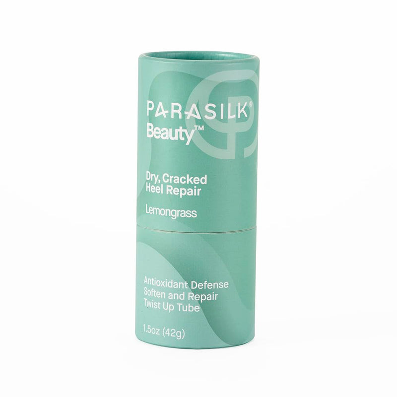 [Australia] - Parasilk Beauty Lemongrass Heel Repair Moisturizing Stick for Dry, Cracked Feet. Superior Antioxidant Oils & Wax Repair & Soften Dry Skin, Nighttime Foot Balm 1.5 Ounce (Pack of 1) 