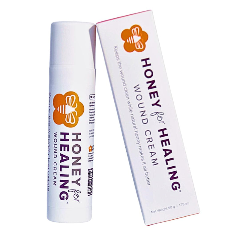 [Australia] - Manuka Honey Wound Cream with UMF 15+, Fast-Absorbing, Non-Sticky Formula for Cuts, Burns, Scrapes, Minor Injuries ‚Äì 1.75oz / 50 g 