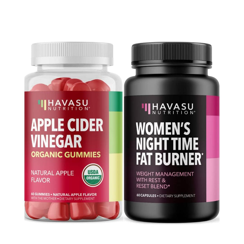 Fat Burning and Detox Cleanse for Women - Day Time and Night Time Weight Loss Routine