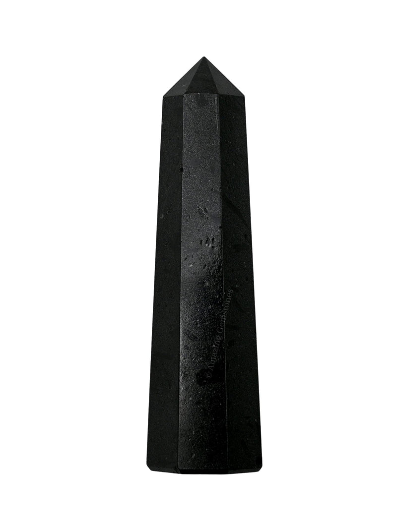 [Australia] - Black Tourmaline Crystal Towers ~ Natural Healing Crystal Point Obelisk for Reiki Healing and Crystal Grid (2" to 3" INCH) Black Tourmaline - 1 Pc 2-3 Inch (Pack of 1) 