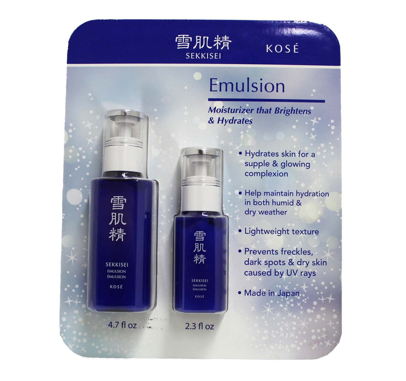 [Australia] - SEKKISEI Emulsion 2 Bottles Set 4.7oz & 2.3oz 