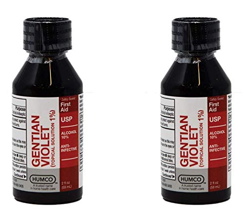 [Australia] - Humco K967380 Gentian Violet (Topical Solution 1%), 2 Pack Pack of 2 