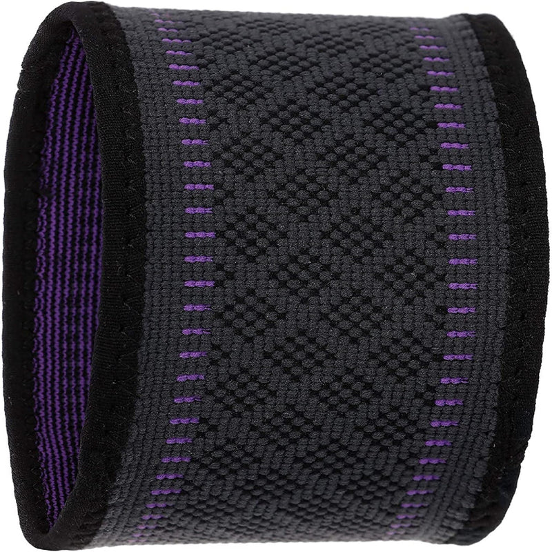 [Australia] - Diabetes Arm Band for Insulin Pod Monitoring Systems - Omnipod Dexcom Freestyle Libre - Protects Insulin Pod During Sports - Replace Adhesive Patches Tape (Purple, M) Purple Medium (Pack of 1) 
