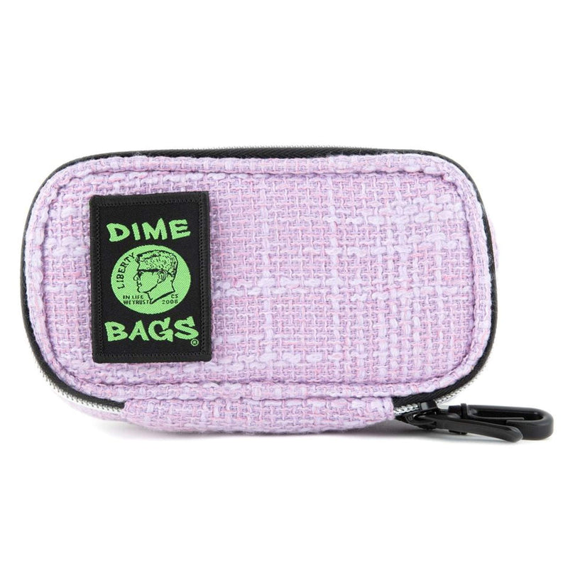 Pod Padded Travel Case with Keychain Clip - Protective Hemp Pouch with Padded Interior (6 Inch, Purple) 6 Inch (Pack of 1)