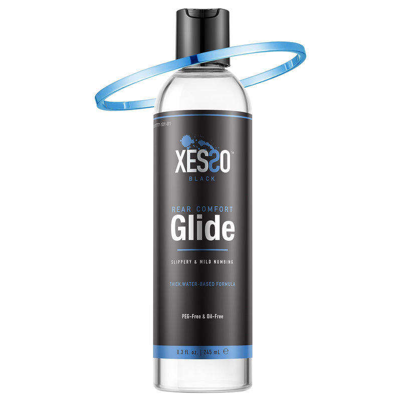 [Australia] - XESSO Water-Based Anal Comfort Lube for Men Women Couples 8.3 Fl Oz, Gently Numbing, Backdoor Relax Desensitizing Gel, Rear Comfort Lube Made in US, Discreet Packaging 8.3 Fl Oz (Pack of 1) 