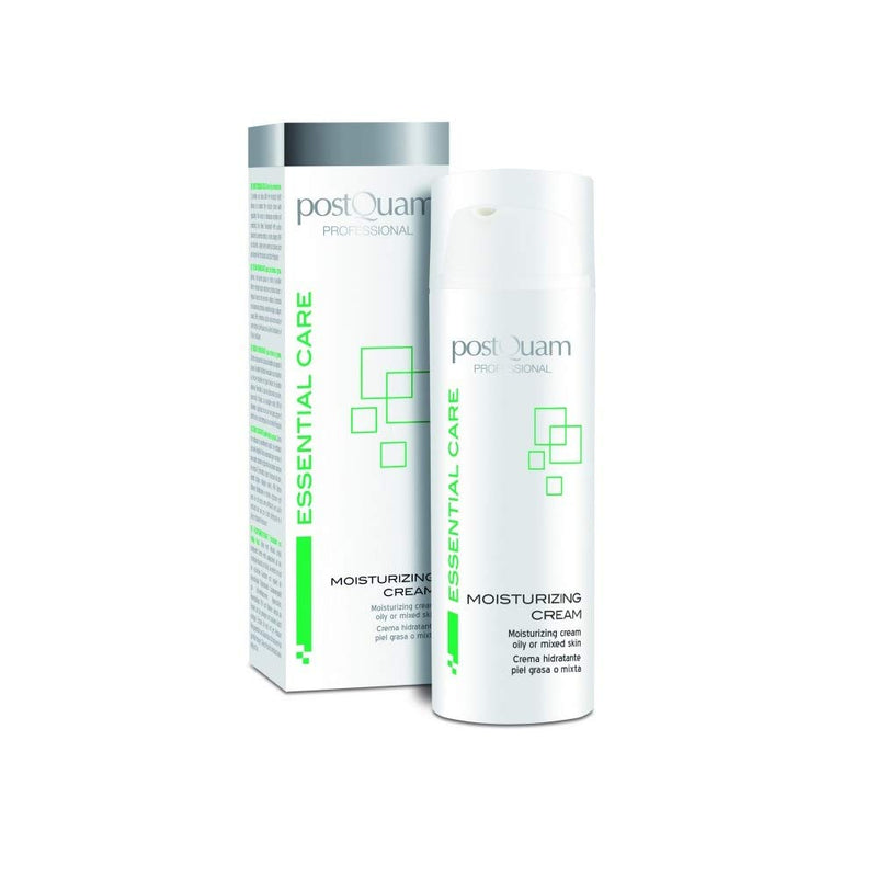 POSTQUAM Professional Moisturizing Cream for Mixed or Oily Skin 50ml – Spanish Beauty – Daily Use - Non-Greasy Cream - Regulates Excess Oil - Helps Skin Hydration – Natural Ingredients