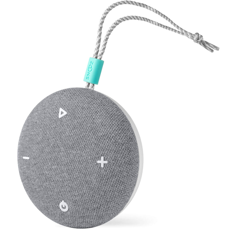 [Australia] - SNOOZ Go - Travel White Noise Sound Machine, Night Light, & Bluetooth Speaker - Portable White Noise, Pink Noise, and Fan Sounds - Charcoal 