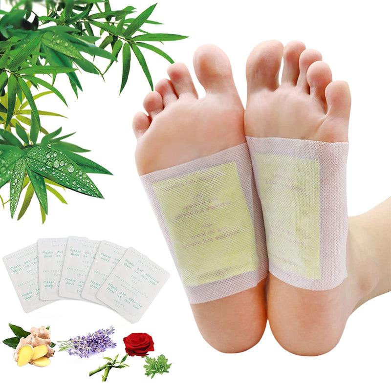 100 Pads Deep Cleansing Foot Pads | Ginger Powder Foot Pads