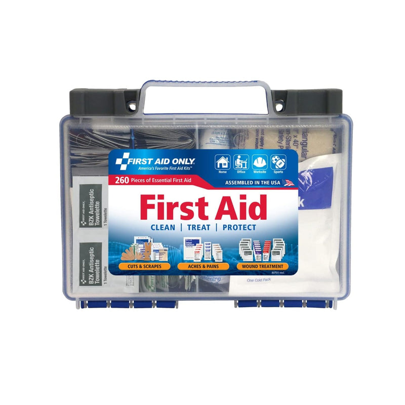 [Australia] - First Aid Only 91248 OSHA-Compliant All-Purpose 50-Person Emergency First Aid Kit for Home, Work, and Travel, 260 Pieces 